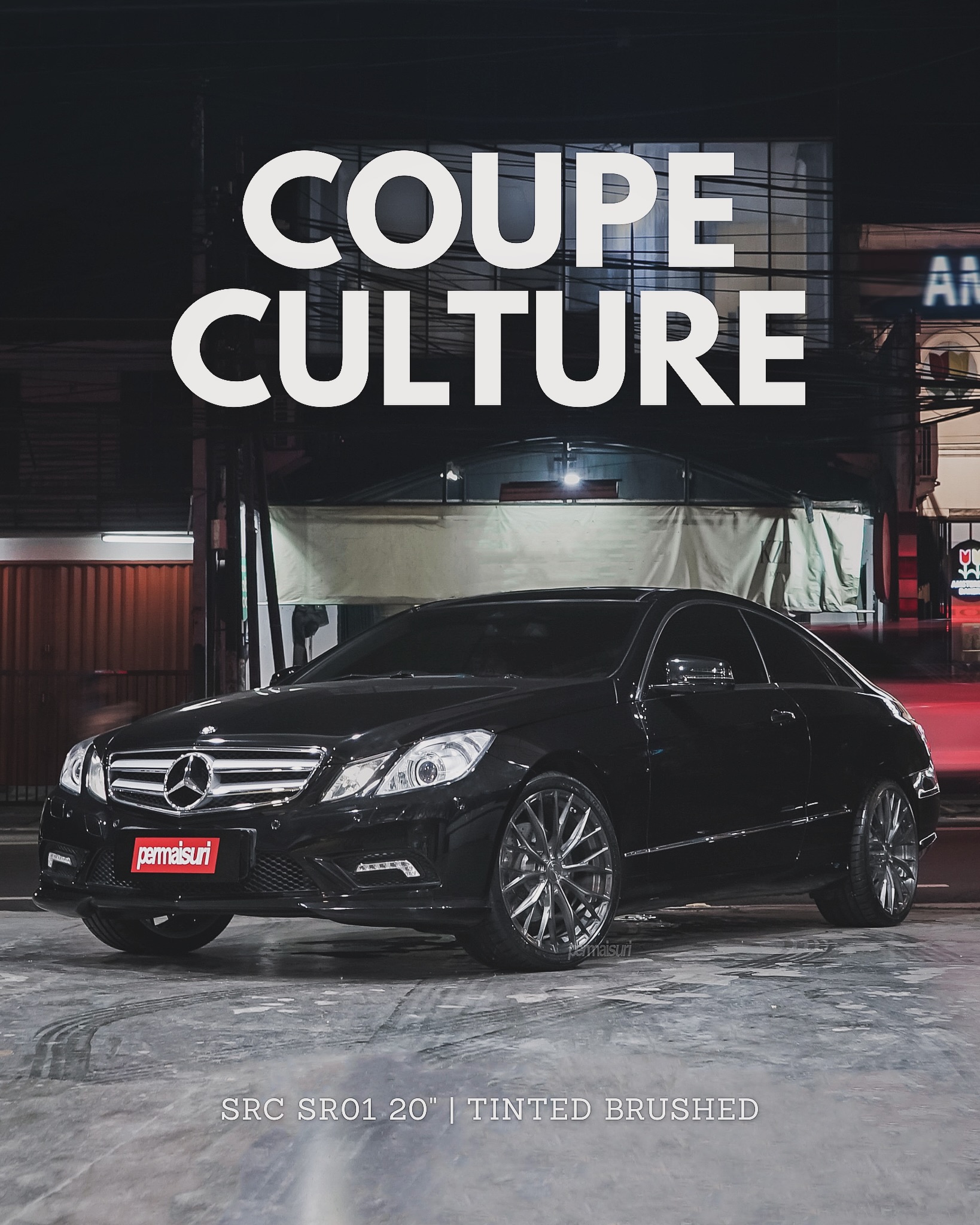 Kalau mobil COUPE sih emang bahan modif banget, ganti velgnya aja gantengnya udah poll, yang penting jangan salah gaya. 

Mercedes Benz C207 ini E-Class seri pintu irit alias dia pintu😎 sizenya cukup besar dan velgnya yang cakep pake 20". Pilihannya...