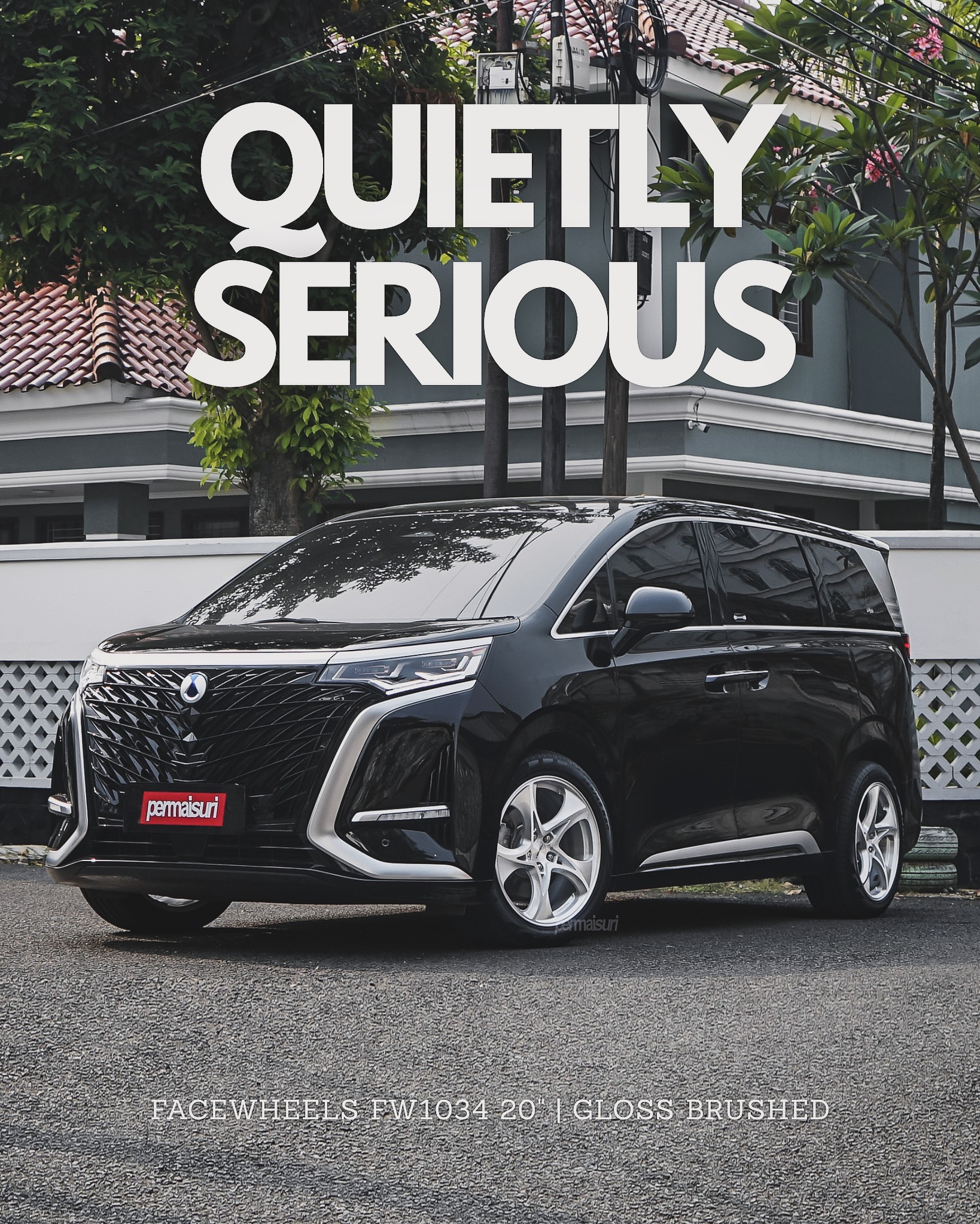 Keliatannya sih simple tapi sebenarnya ada beberapa item yang @parto.permaisuri sematkan di project mobil Denza D9 ini. Banyak keluhan mobil Denza D9 ini terlalu empuk, jadi bagian suspensi di upgrade menggunakan Coilover dari Pro Fender, supaya bant...
