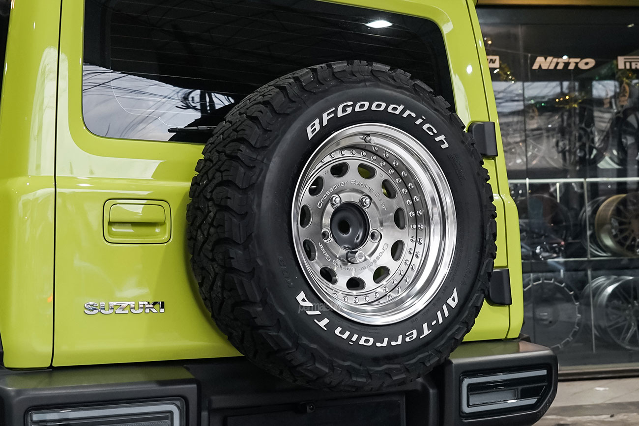 WORK Crag Galvatre with Suzuki Jimny