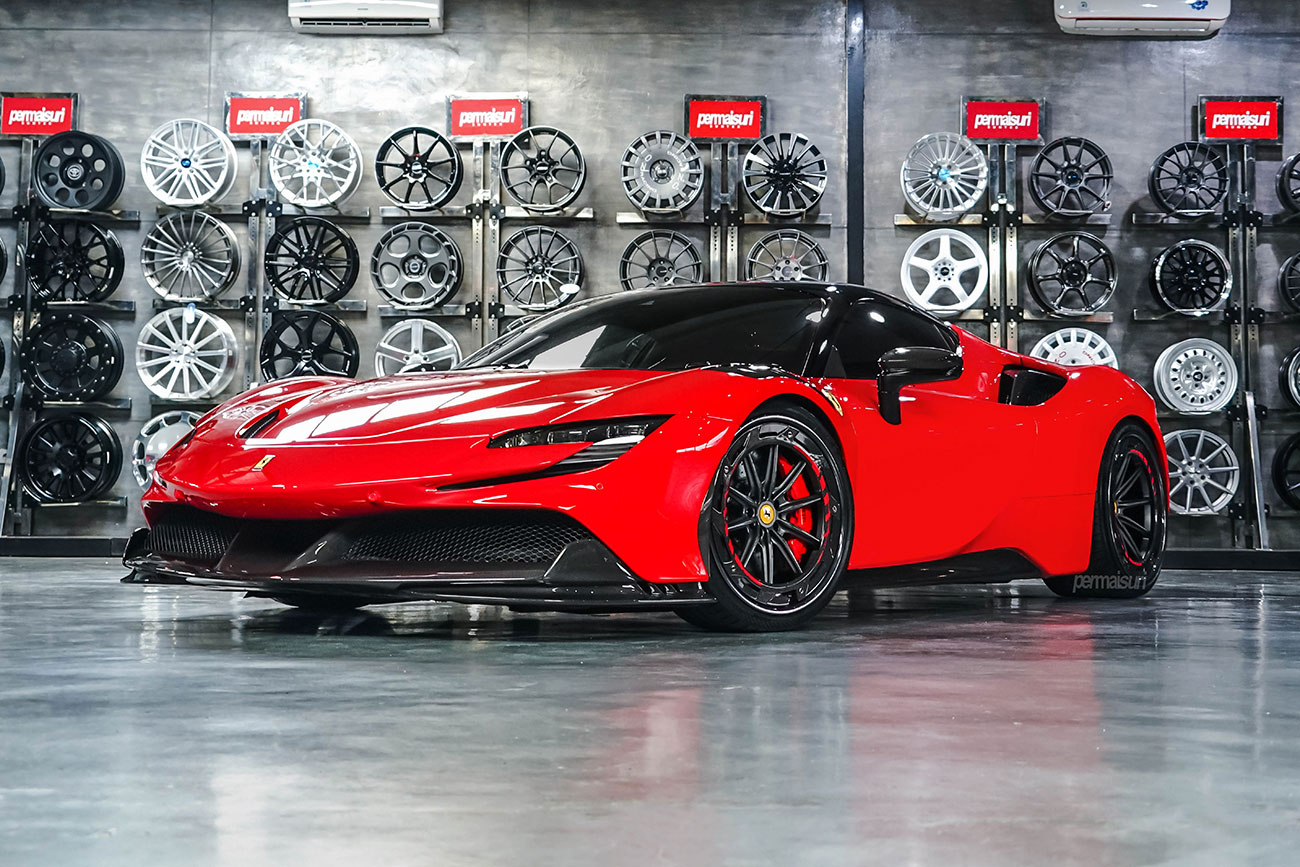 MV Forged AR100 with Ferrari SF90