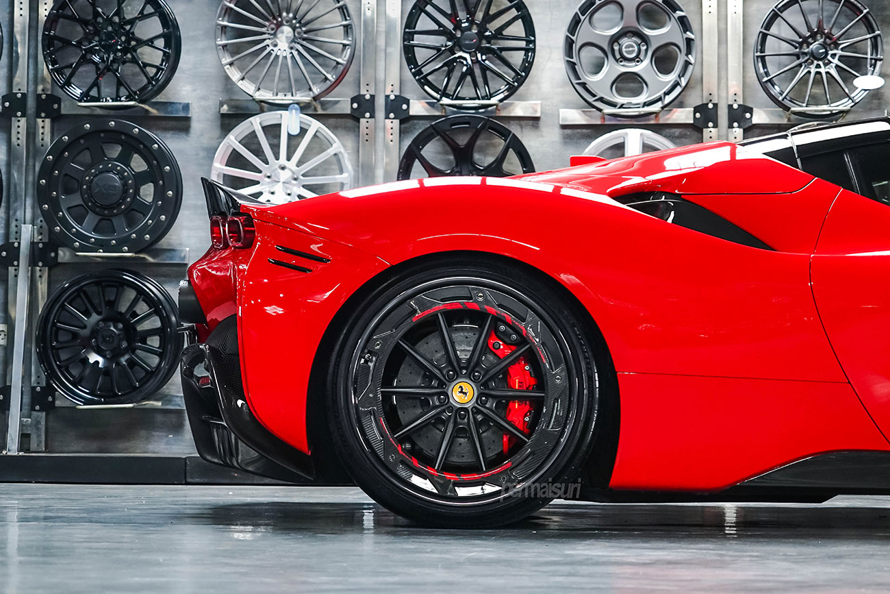 MV Forged AR100 with Ferrari SF90