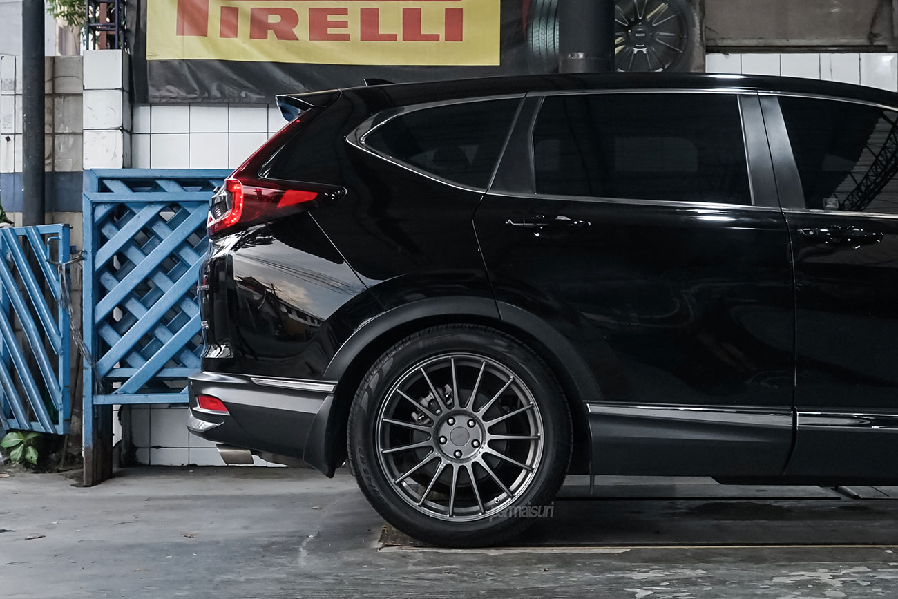 TSW Paddock with Honda CRV