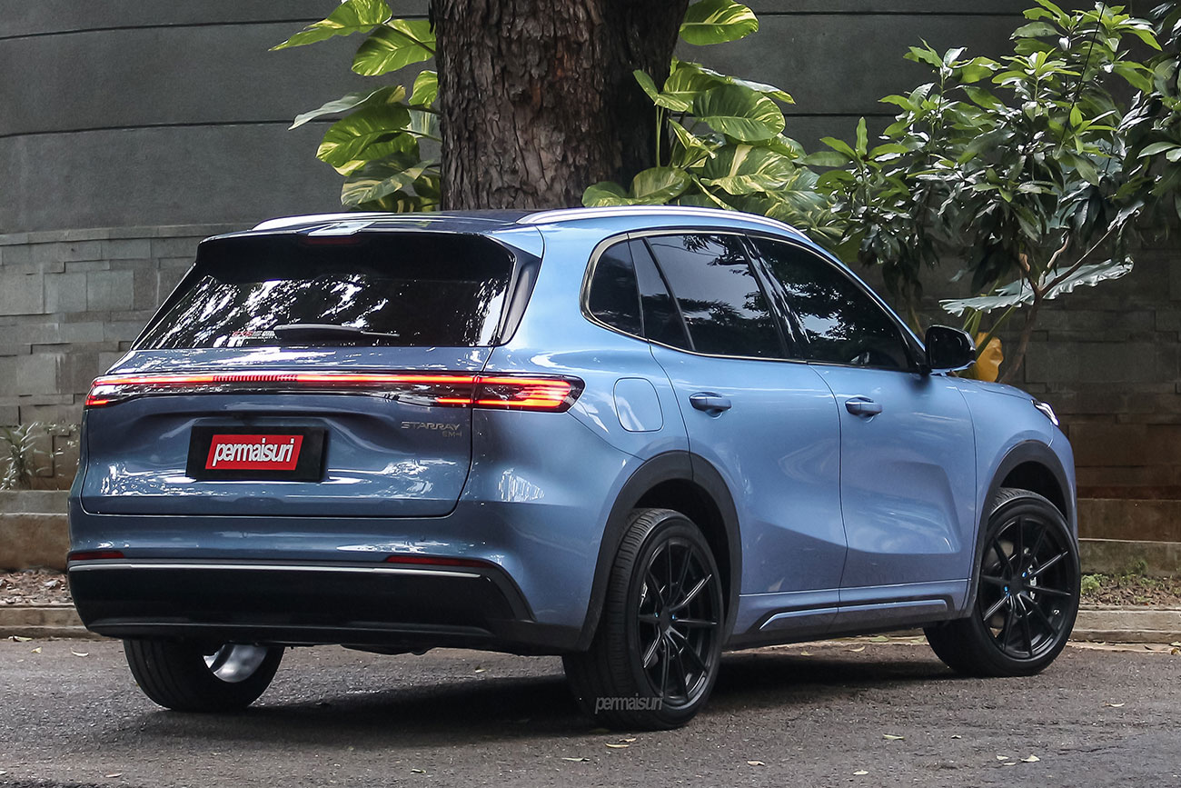 SRC SR02 with Geely Starray
