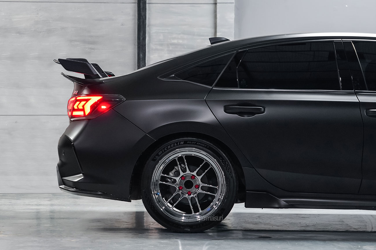 Enkei RPF1 with Honda Civic