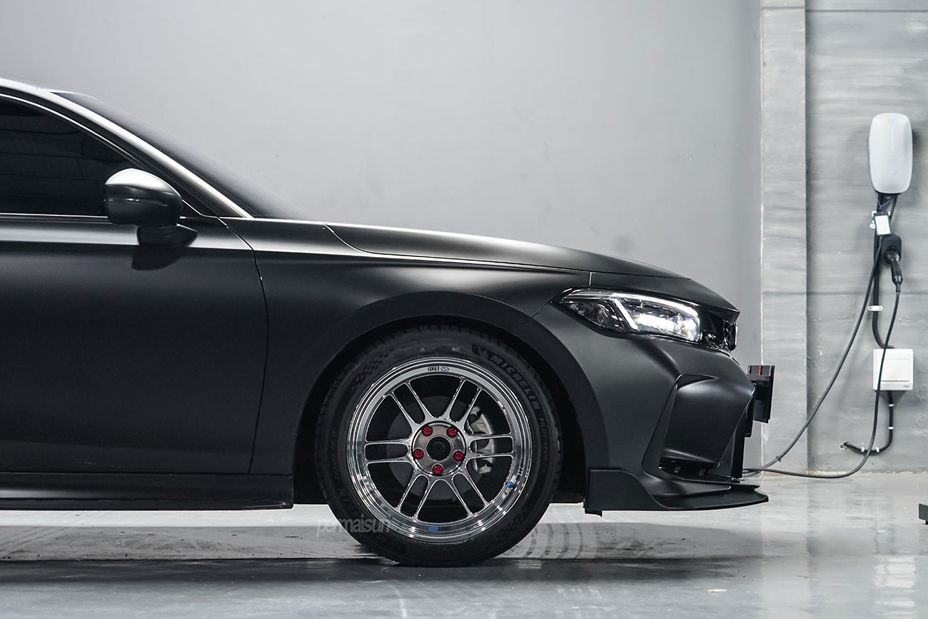 Enkei RPF1 with Honda Civic
