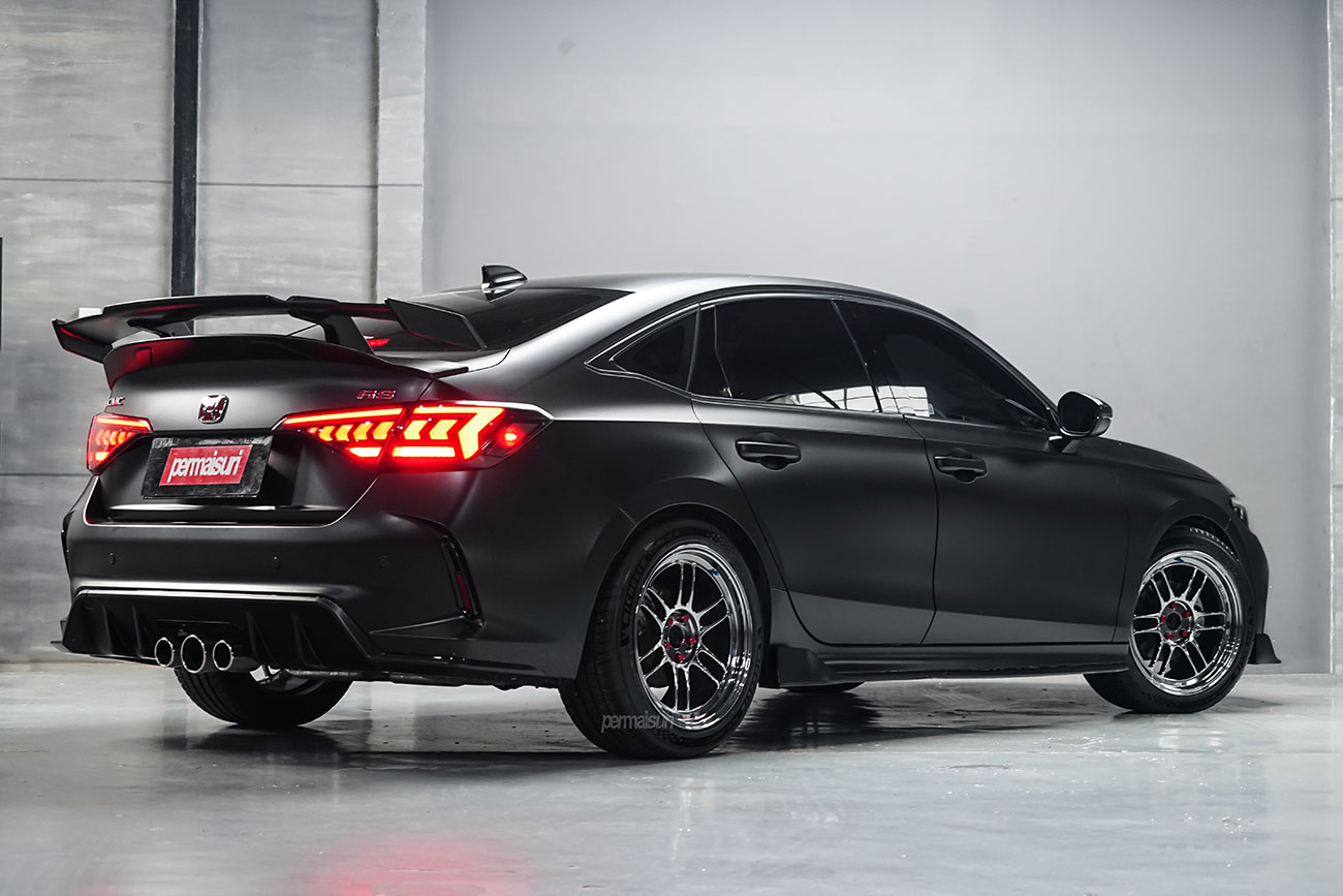 Enkei RPF1 with Honda Civic