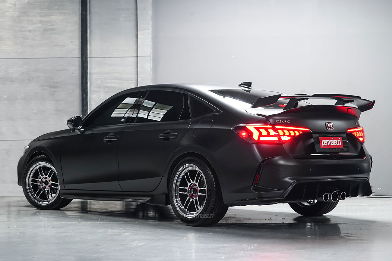 Enkei RPF1 with Honda Civic