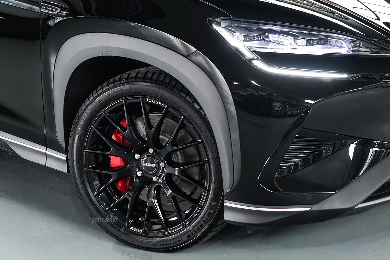Rays Homura 2X9R with BYD Sealion 7