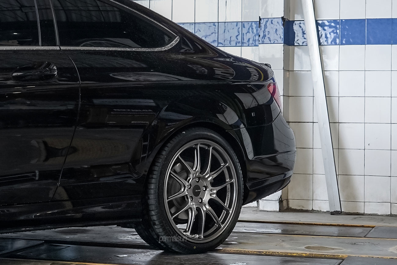 Enkei GTC02 with Mercedes Benz C-Class W204