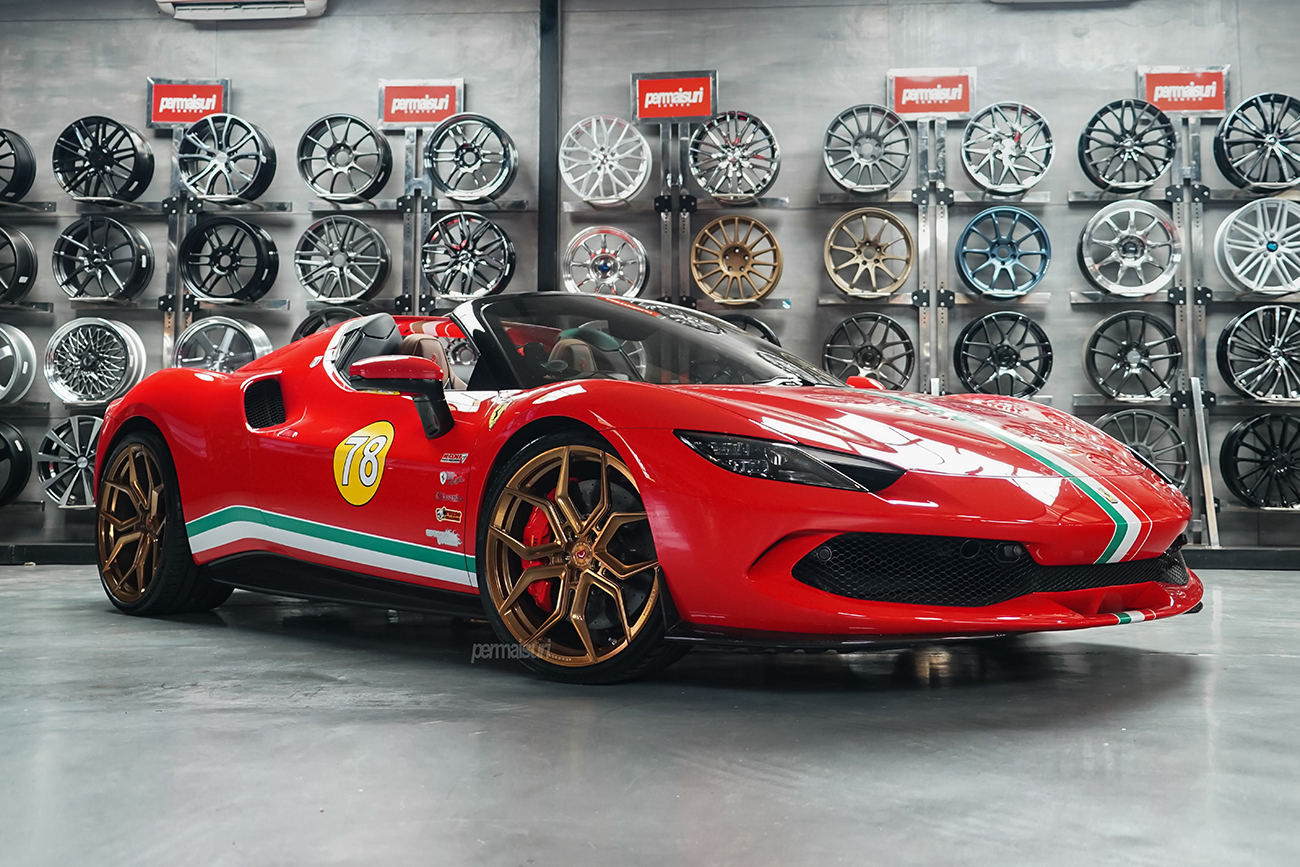 Vossen HC-3 with Ferrari 296 GTS