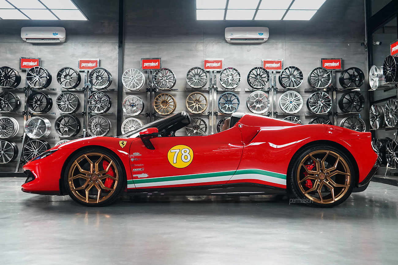 Vossen HC-3 with Ferrari 296 GTS