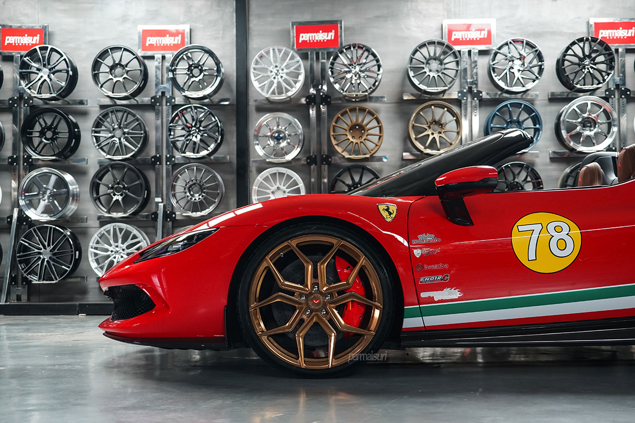 Vossen HC-3 with Ferrari 296 GTS
