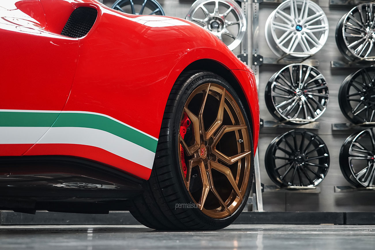 Vossen HC-3 with Ferrari 296 GTS