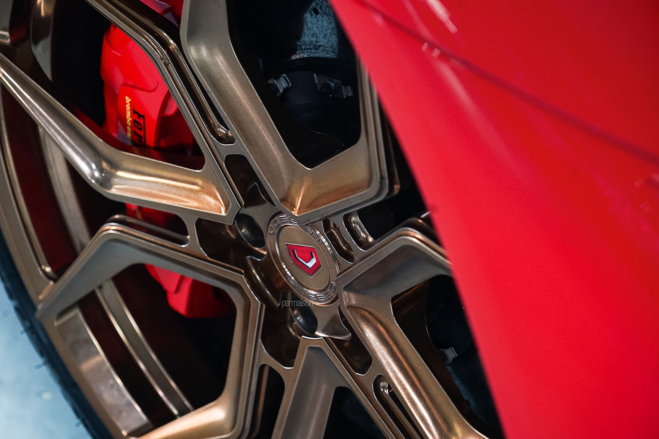 Vossen HC-3 with Ferrari 296 GTS