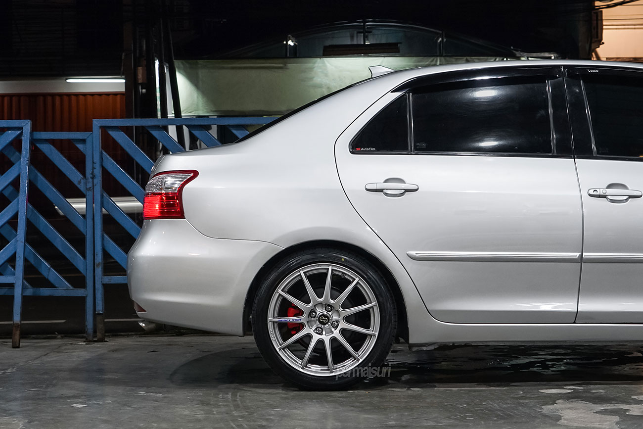 Enkei SC22 with Toyota Vios