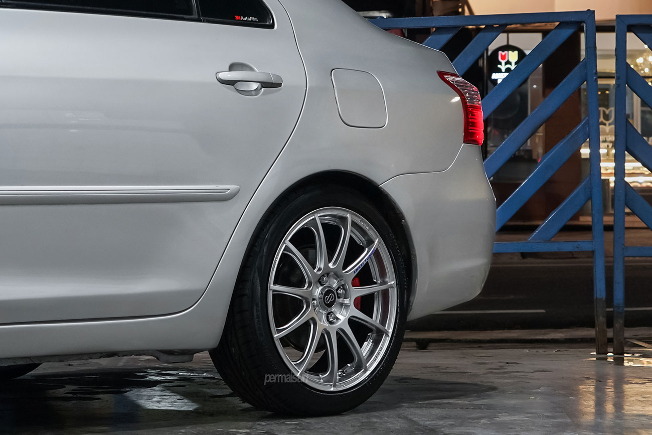 Enkei SC22 with Toyota Vios