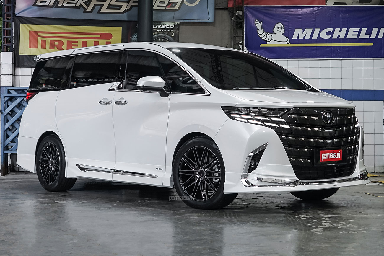 TSW Pescara with Toyota Alphard