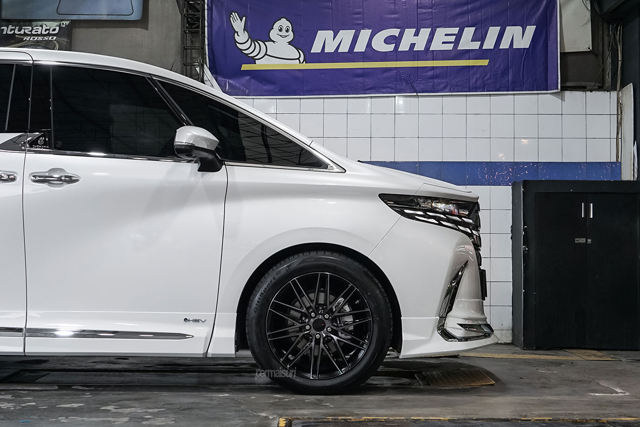 TSW Pescara with Toyota Alphard