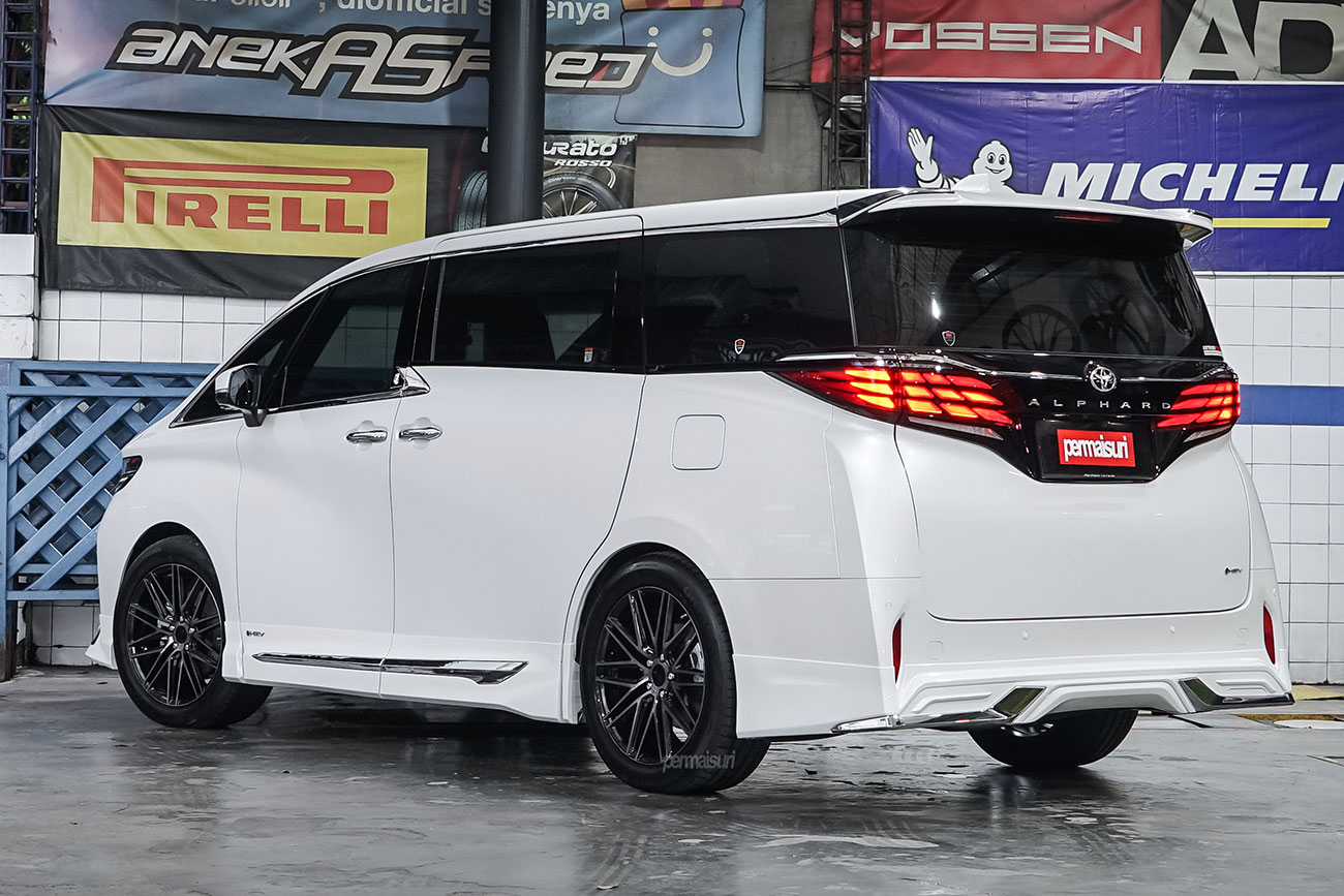 TSW Pescara with Toyota Alphard