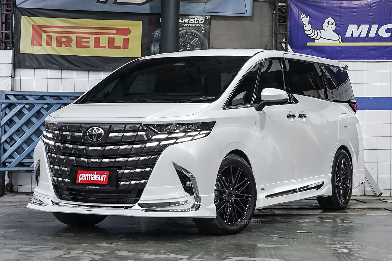 TSW Pescara with Toyota Alphard