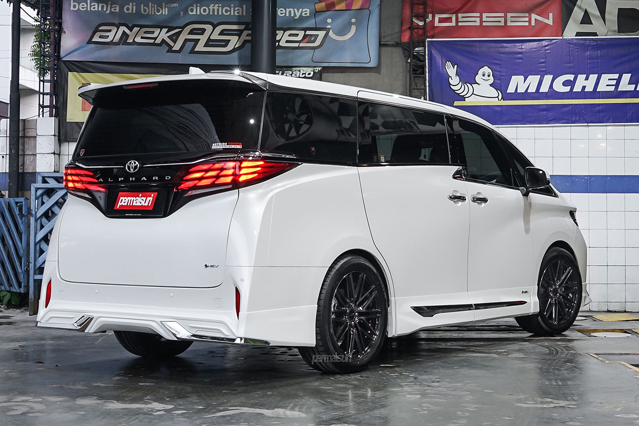 TSW Pescara with Toyota Alphard