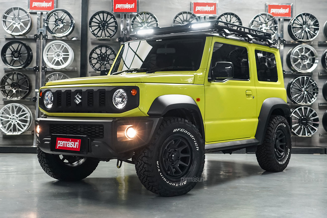 Weds Mud Vance with Suzuki Jimny