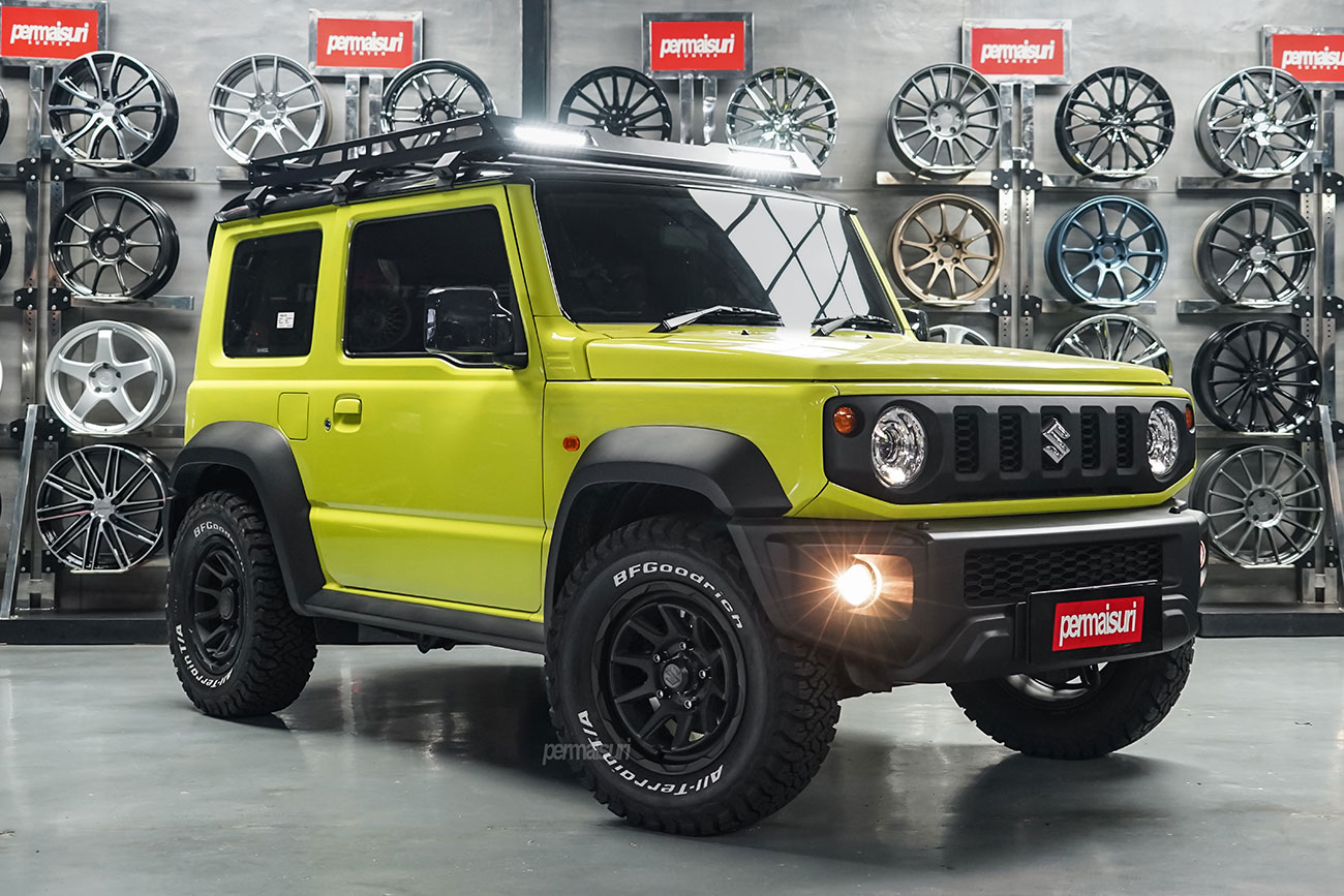 Weds Mud Vance with Suzuki Jimny