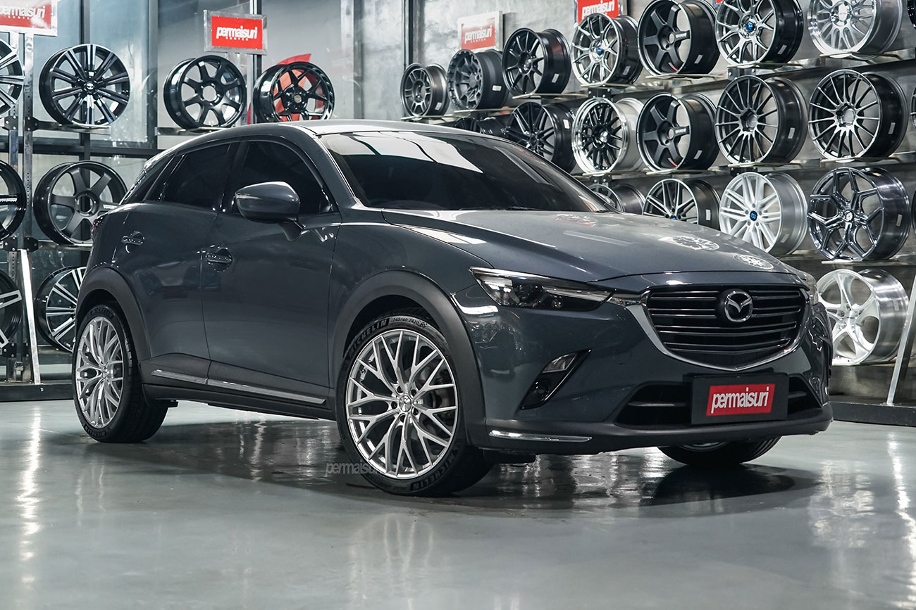 Weds Leonis MX with Mazda 3