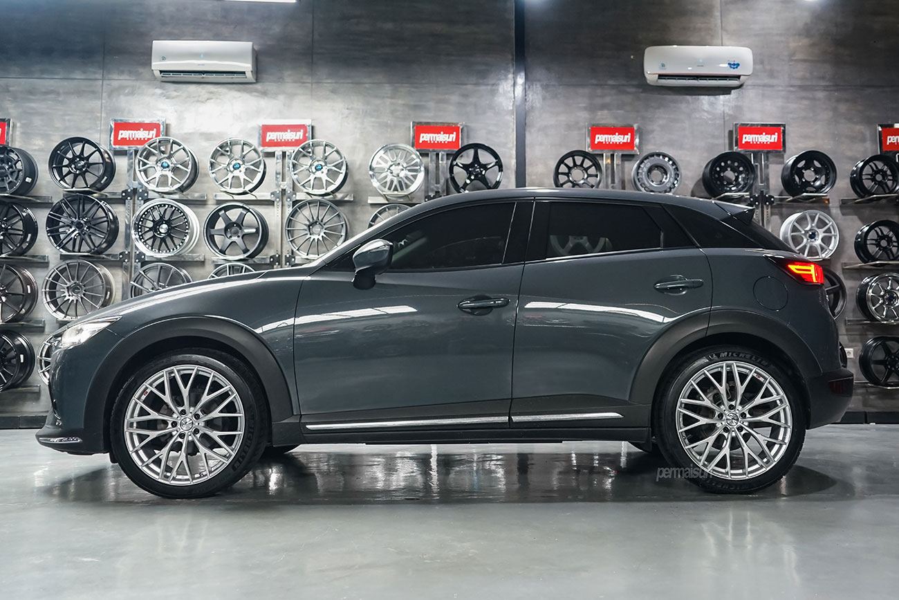 Weds Leonis MX with Mazda 3