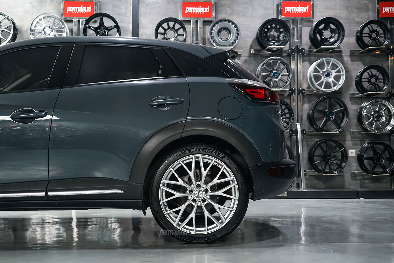 Weds Leonis MX with Mazda 3