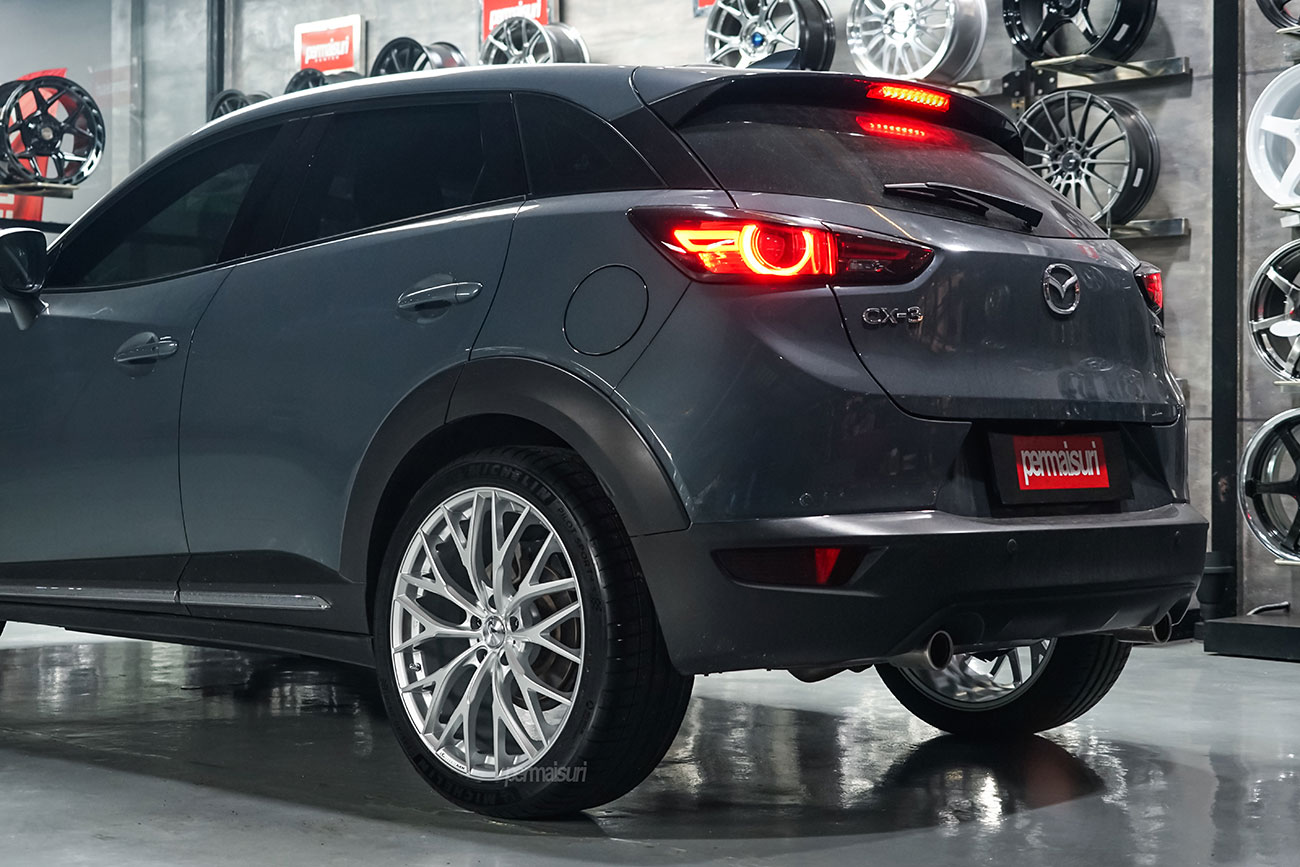 Weds Leonis MX with Mazda 3