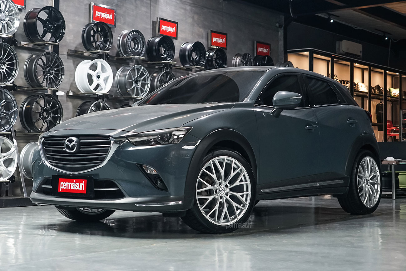 Weds Leonis MX with Mazda 3
