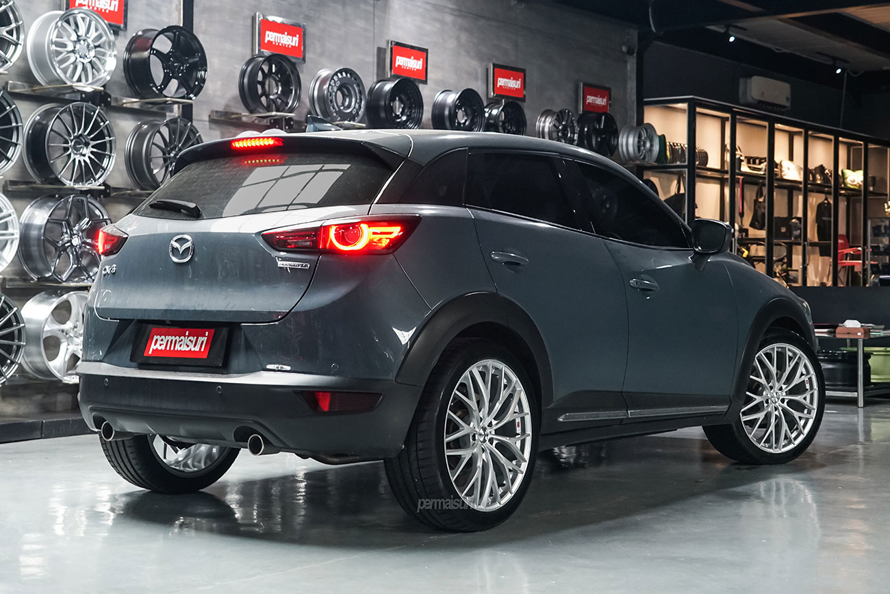 Weds Leonis MX with Mazda 3