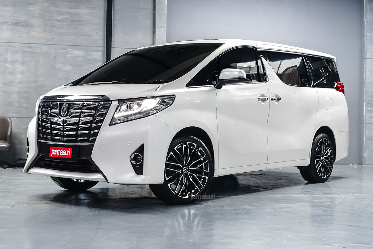 Weds Leonis SK with Toyota Alphard