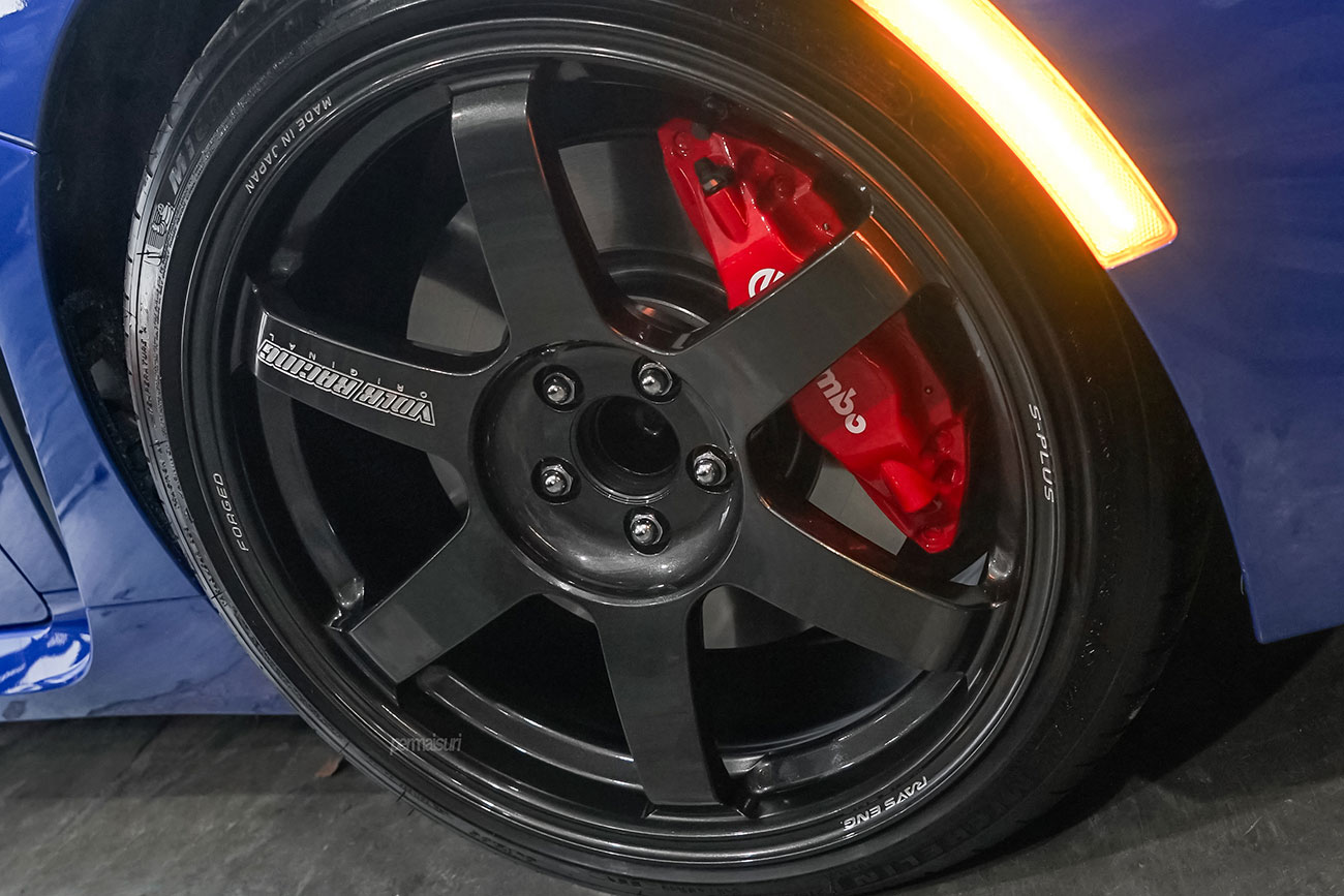 Rays Volk racing TE37 Saga S-Plus with Subaru BRZ