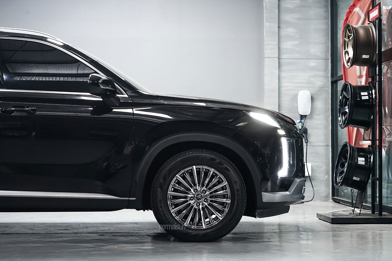 Weds Kranze Vierharm 225 Evo with Hyundai Palisade