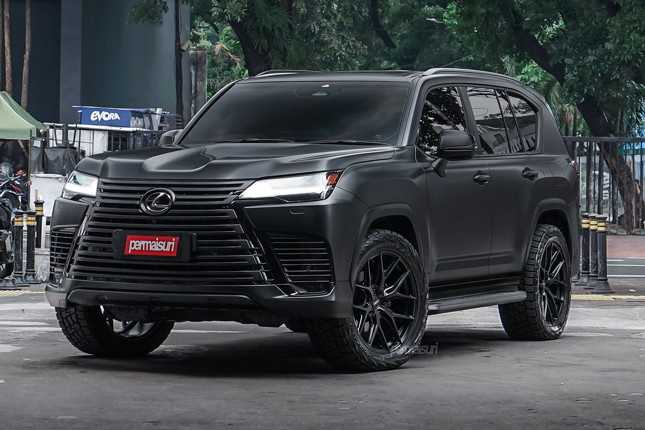 Vossen HF6-4 with Lexus LX700h