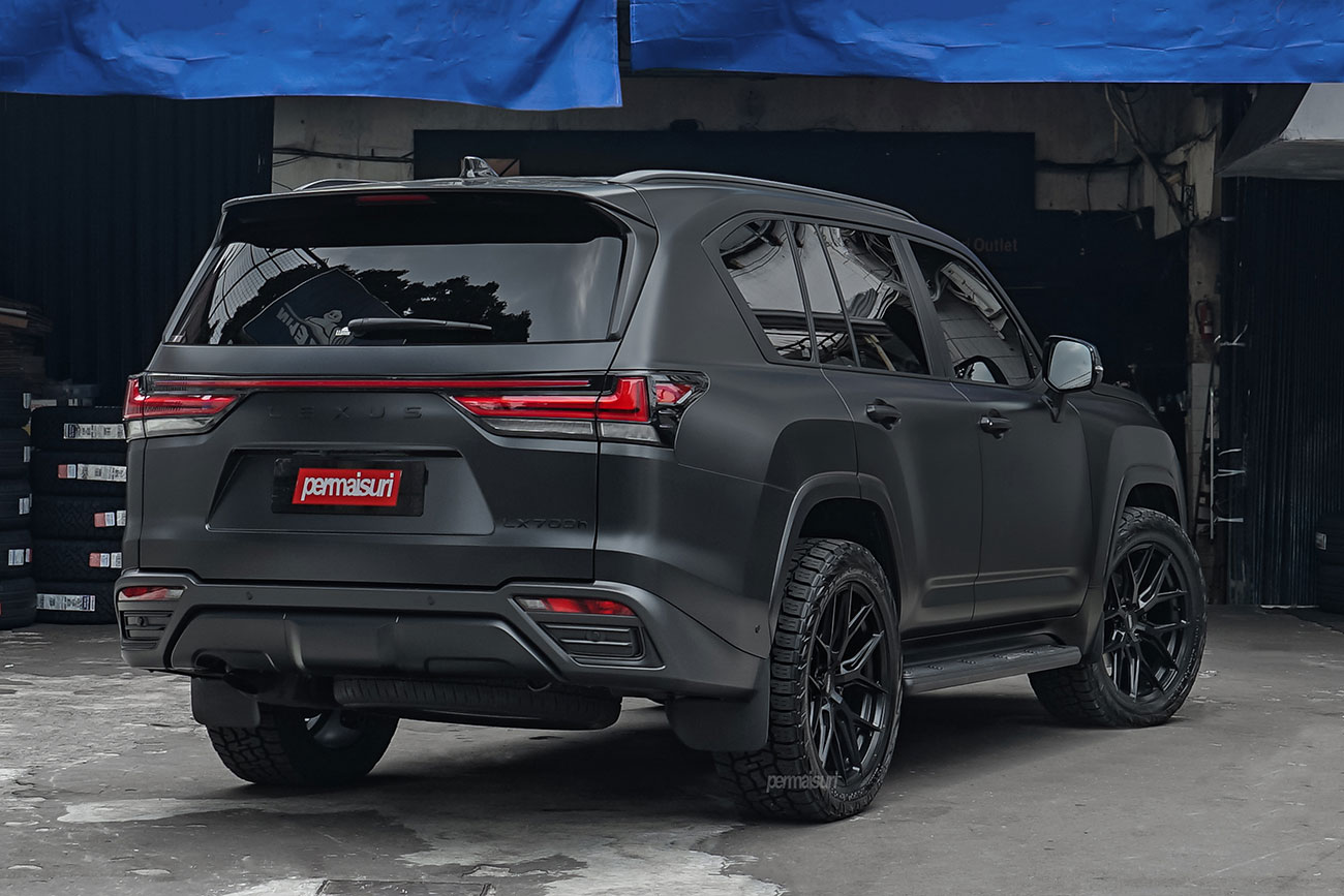 Vossen HF6-4 with Lexus LX700h