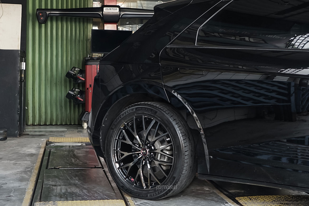 Weds Leonis MX with Hyundai Ioniq 5