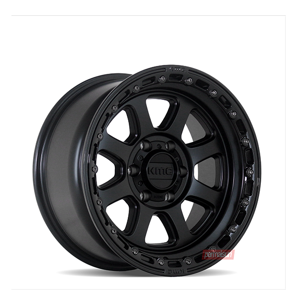 KM548 | Satin Black with Gloss Black Lip 18